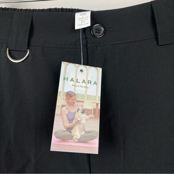 Halara High Waisted Button Zipper Multi Pockets Straight Leg Cargo Pants M NWT - Picture 10 of 12